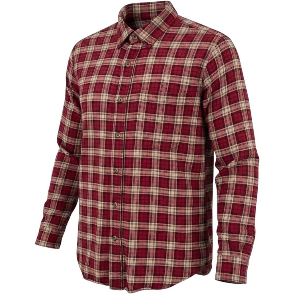 Magellan Outdoors Flannel Long Sleeve Button Down Plaid Shirt Cozy Mens Size S